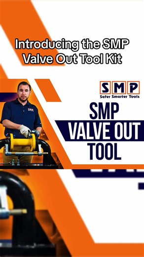 𝐒𝐌𝐏- 𝐕𝐚𝐥𝐯𝐞 𝐎𝐮𝐭 𝐓𝐨𝐨𝐥 SMP Valve-Out tool is a zero gap flange spreader that can reach across any lay length needed. From 0” gap, spanning up to 6’ feet in lay length. Perfect tool for spreading flat faced flanges, replacing valves or meters, or replacing bad gaskets. 7 Tons of mechanical spread force. Tool spreads flanges from both sides of pipe for even spread. Nothing protrudes into the flange gap. For more information on the Valve Out Tool, and other flange spreaders SMP has to o