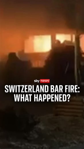 477K views · 3.2K reactions | Sky's Thomas Moore examines the deadly fire which killed dozens of people in Switzerland in the early hours of New Year's Day. https://trib.al/pon0ekK | Sky News | Facebook