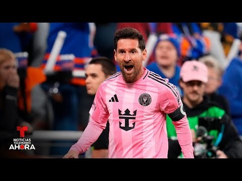 Messi anota su gol número 900 casi dos años después de Cristiano Ronaldo | Noticias Telemundo