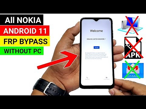All Nokia GOOGLE/FRP BYPASS ANDROID 11 (Without PC) | New Easy Method 2021