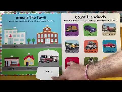 Priddy Books: Lift The Flap First 100 Trucks By Roger Priddy