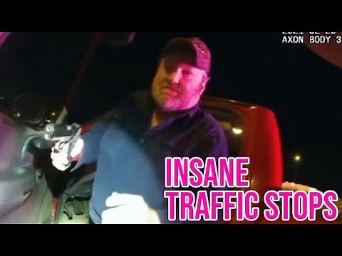 Most INSANE traffic stops ever caught on camera
