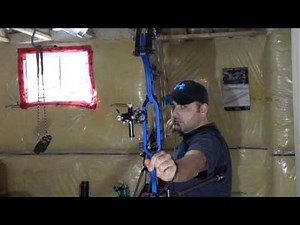 Slow motion archery - shooting a compound bow @ 960 fps