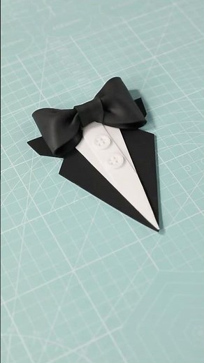 🧓Join me in making a Father’s Day bow tie cake decoration#fondant #bowtie #fathersday #cakedesign