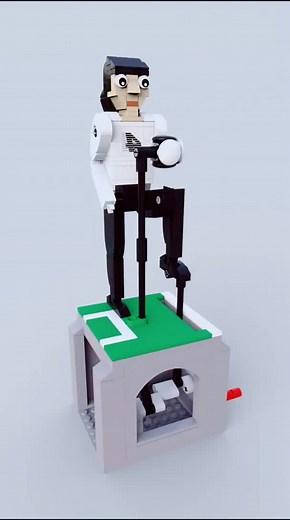 Lego football model ⚽ #Educational #Science #fyp #Lego