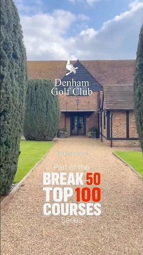 Denham Golf Club - England Top 100 newcomer. ⛳️#HarryColt#GolfLife #GolfVlog #ClassicGolf