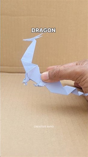 Step-by-step 🐉 Origami