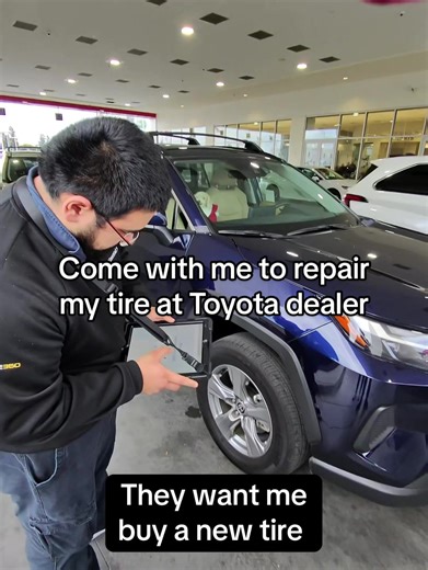 Tire Repair Tips at a Toyota Dealership