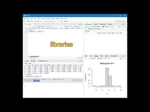 Intro to libraries and Packages in R