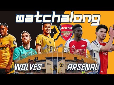 Wolves 0-1 Arsenal LIVE 🔴 Molineux Stadium Premier League Watchalong