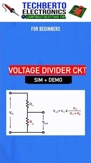 Master Voltage Divider in 60 Seconds | Demo + Simulation