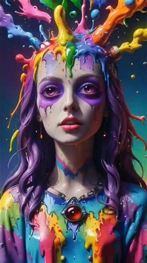 😵‍💫FLASH WARNINGP😵‍💫psychedelic Video with Extreme Flash #hypnotic #psychedelic #illustration #ai