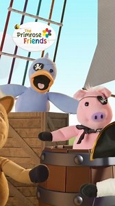 Primrose Friends Set Sail! ⛵🌊🤔 #shorts #fun #kids