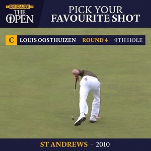 10K views · 146 reactions | The first Open of the decade ️‍♂️Vote for your shot of 2010 using the poll in the video  | The Open | Facebook