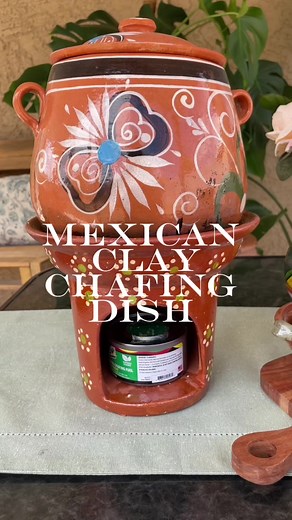 7.3K views · 310 reactions | Setting up a Mexican Clay chafing dish...
