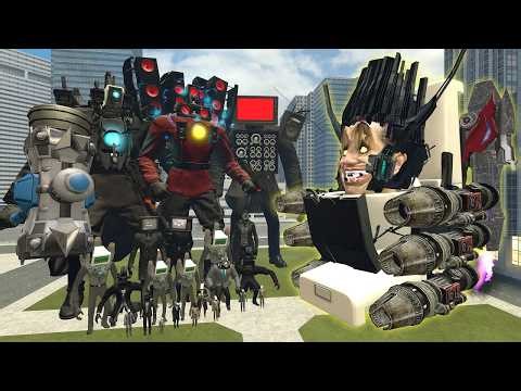 Angel Skibidi Toilet vs Evil Skibidi Toilet – Insane GMod Fight!