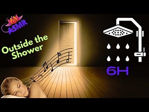 Shower With Bathroom Door Open || White Noise #68