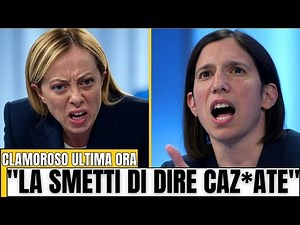 GIORGIA MELONI LOSES HER PATIENCE AND TEACHES ELLY SCHLEIN A LESSON, SILENCED IN FRONT OF EVERYONE