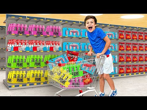 Les Enfants Font Les Courses SEULS Pour La 1ère Fois