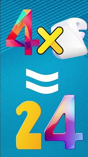 tabla de multiplicar 4 para #niños #cancioninfantil