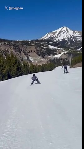 Prince Harry and Archie, 6, race down slopes in joyful video shared by Meghan Markle