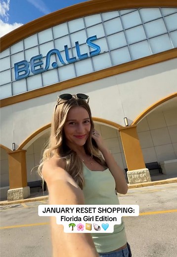 A trip to @Bealls Florida is all I need for a January reset ✨ Shop in-store at your nearest location! #beallsfloridapartner #shopwithme #ad