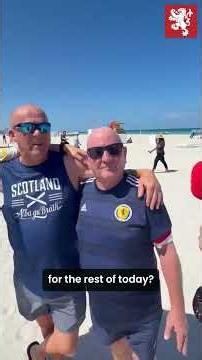 'It's like Benidorm on steroids' the Tartan Army on Miami