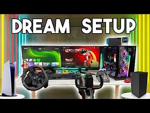 RS 10 LAKH DREAM GAMING SETUP WITH EVERY CONSOLE, WHEEL AND VR !