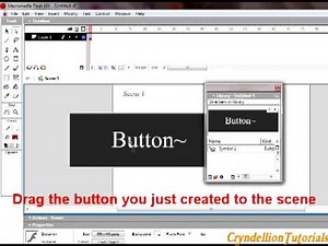 Flash MX - How to link a scene to another scene with buttons [Tutorial]