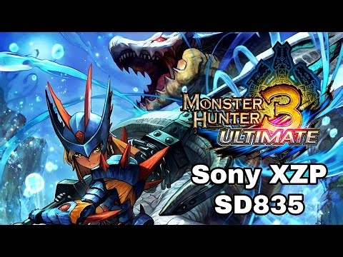 Monster Hunter 3 Ultimate Gameplay Citra Emulator | Sony XZ Premium SD835