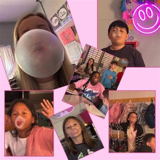 4.6K views · 67 reactions | Poppin into National Bubble Gum Day with smiles, sweetness, and lots of fun! Check out this cute video! Thank you to the Live Like Libby Love Like Libby Foundation for supplying our bubble gum. #NationalBubbleGumDay #greenwavesmiles #livelikelibbylovelikelibby | Gordo Elementary School | Facebook