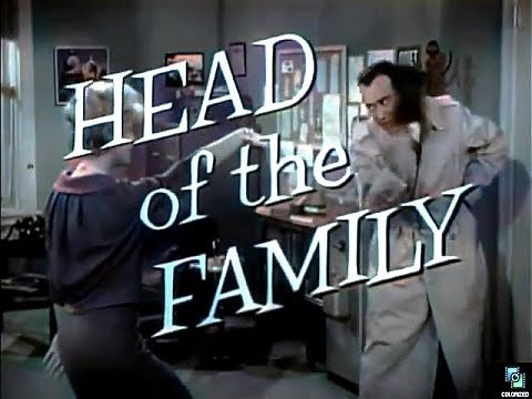 Head of the Family 1961 Pilot, Colorized, Carl Reiner, Barbara Britton, (AKA Dick Van Dyke Show)