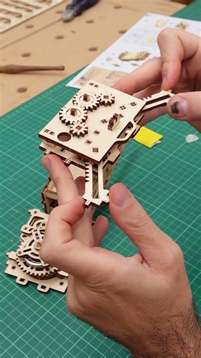 La perfección Existe #wood #woodtrick #puzzle