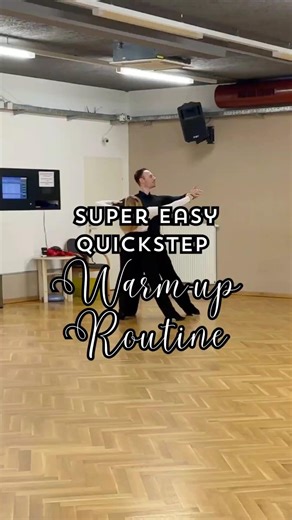 Super EASY QUICKSTEP Warm Up Routine
