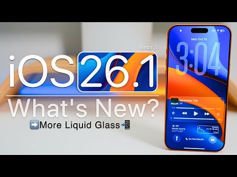 iOS 26.1 Beta 3 is Out! - What's New?