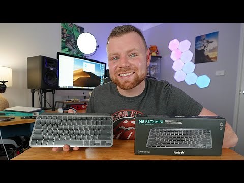 Logitech MX Keys Mini unboxing & setup review
