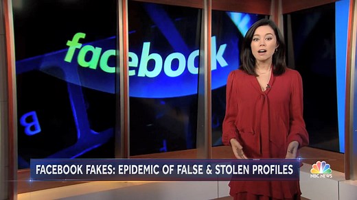 Facebook has already disabled 1.3 billion fake profiles over the past year. Now the company’s attempting to solve the problem by using artificial intelligence tools to spot impersonators. | NBC Nightly News with Tom Llamas