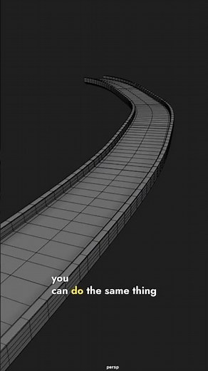 How to Make an Object Follow a Curve in Maya #mayatutorial #modelingtips #shorts