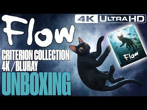 Criterion Collection - FLOW 4K/ Bluray *UNBOXING*