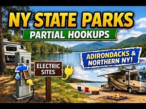 “NY State Parks With Partial Hookups (Adirondack & Northern NY Camping Guide)”