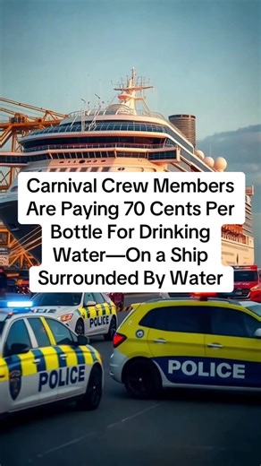 Cruise Crew Face High Costs for Drinking Water