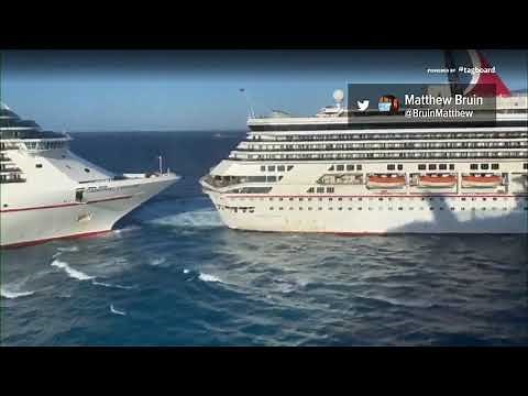 Carnival cruise line crash: 2 ships crash into each other in Cozumel, Mexico