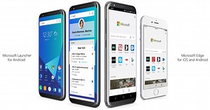 Microsoft brings Edge to Android and iOS, relaunches Arrow Launcher as Microsoft Launcher