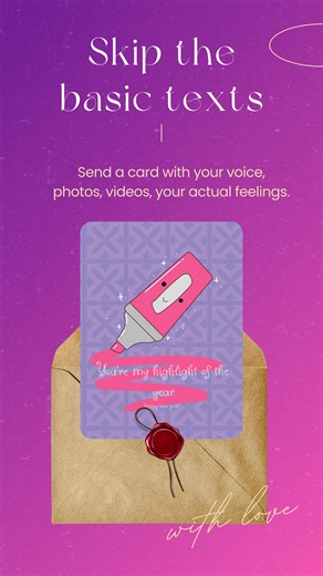 Send a card. It's free!!!!