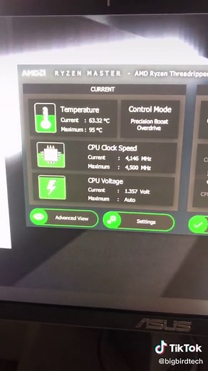 Prime95 CPU Stress test! #watercooling #techtok #pc #pcmr #watercooledpc #tech #computer #amd #gamer #machinelearning #workstation #custom