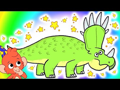 Club Baboo | Dinosaur ABC | Learn the Alphabet with 26 CARTOON DINOSAURS for children!