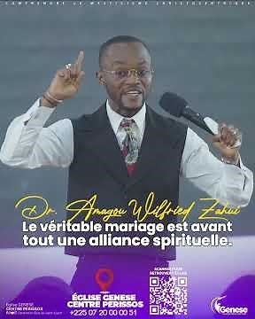 True Marriage Is First and Foremost a Spiritual Covenant | PASTOR WILFRIED ZAHUI