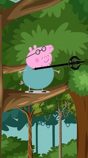 Horror story.. peppa pig , daddy pig and ghost