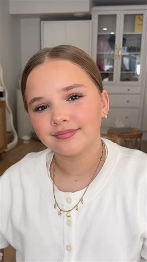 Selena Marchand on Instagram: "Gen alpha makeup tutorial-thankfully I live with one so she shows me what’s cool If you want the links to these products comment the world TWEEN and I’ll DM them to you! #tween #genalpha #makeuptutorial"