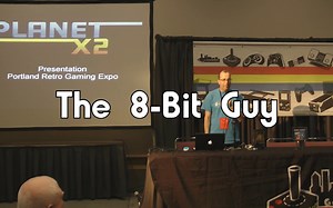 2017 年度 Portland 复古游戏展 - 8-Bit Guy 的 Planet X2 展示